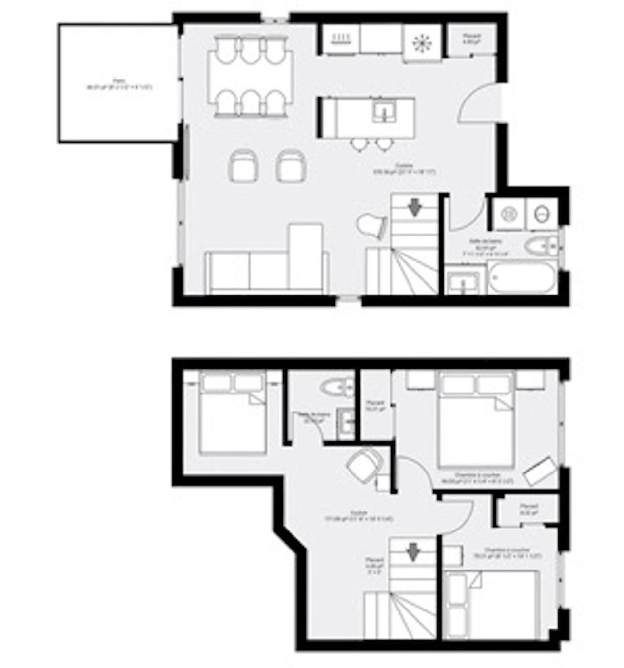 Apartmán Initial - Sylvestre - Mont-Sainte-Anne Beaupré Exteriér fotografie